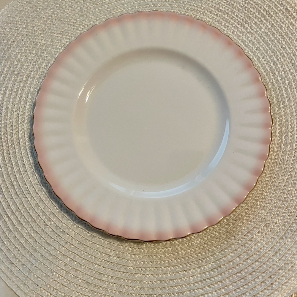 Royal Albert Pink Rainbow Plate